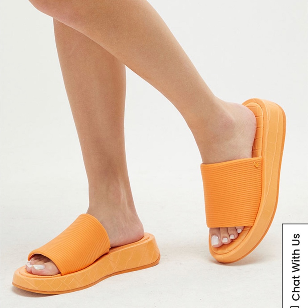 Circus sandals , creamsicle 6